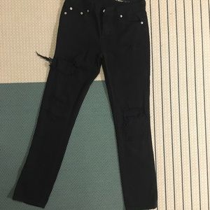GAP distressed girlfriend jeans